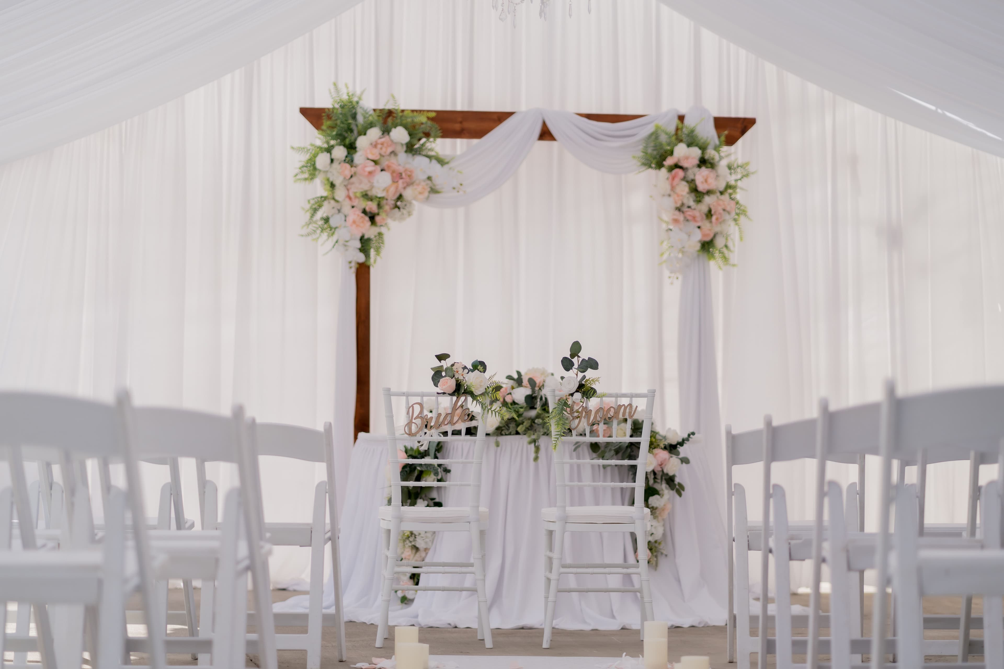 An intimate wedding in Meath